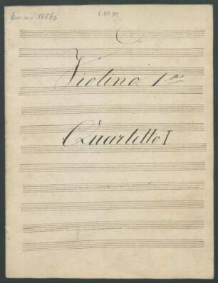 Quartette; d-Moll