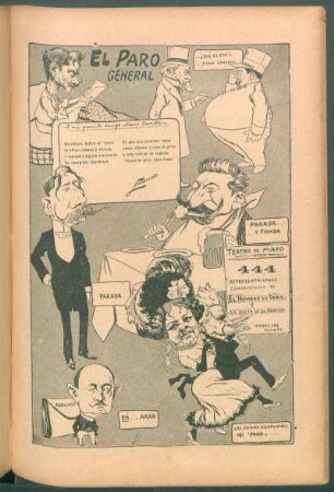 El paro general - [Caricatura]