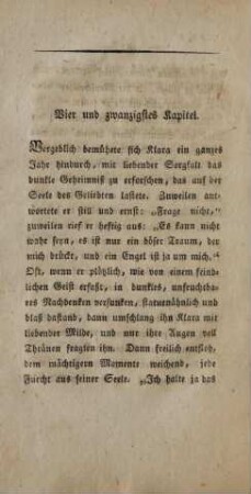 Vier und zwanzigstes Kapitel