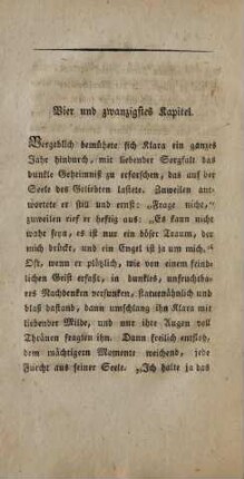 Vier und zwanzigstes Kapitel