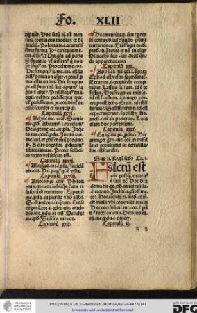 Super libro Regum secundo, capitulum I.