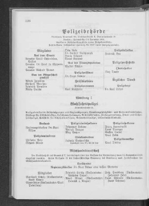 Polizeibehörde.