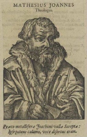 Bildnis des Mathesius Joannes