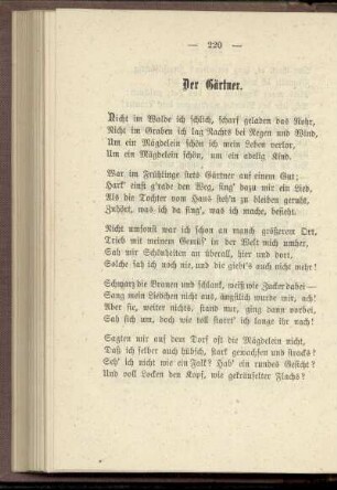 Der Gärtner