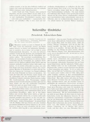 4/5: Italienische Eindrücke