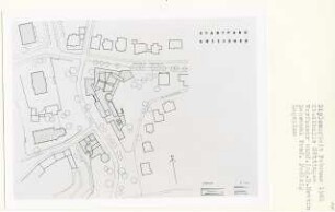Stadthalle, Göttingen-Oststadt (Diplomarbeit bei Peter Poelzig): Stadtpark Göttingen, Lageplan 1:500