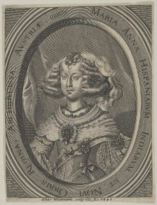 Bildnis der Maria Anna von Österreich, Königin von Spanien