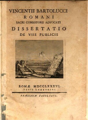 Dissertatio de Viis publicis