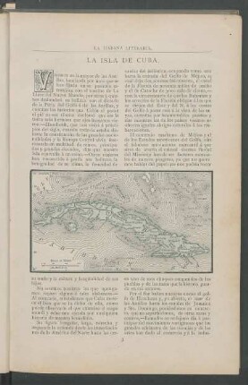 La isla de Cuba.