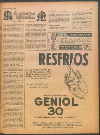 La actualidad bibliográfica