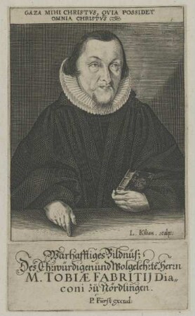 Bildnis des Tobias Fabricius