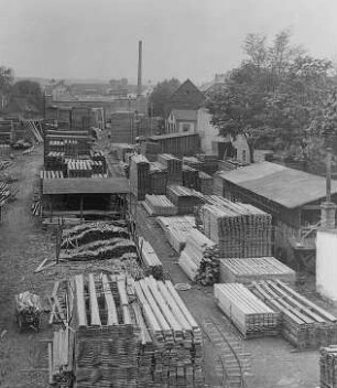 Lagerplatz : Technikgeschichte | Technologie | Holzgewinnung und Bearbeitung