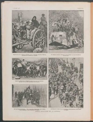 Notas gráficas de la guerra