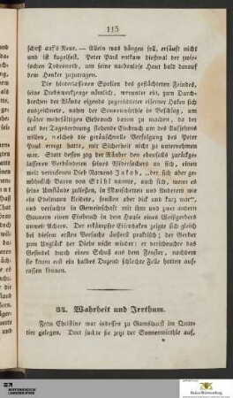 34. Wahrheit und Irrthum