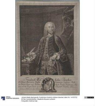 Porträt des Friedrich Wilhelm Brecher