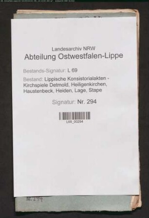 Dienstfreiheit der Kirchendechanten
