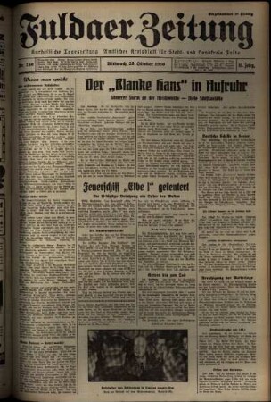Ausgabe vom Mittwoch, den 28. Oktober 1936.