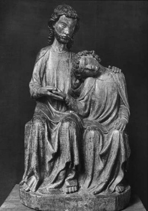 Berlin, Christus-Johannes-Gruppe, Sigmaringen. Staatliche Museen zu Berlin - Preußischer Kulturbesitz, Skulpturensammlung, schwäbisch