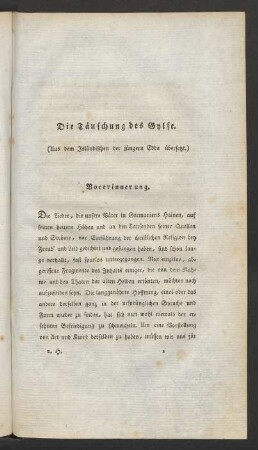Die Täuschung des Gylfe.