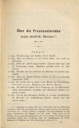 Tertullians sämtliche Schriften, 2. Die dogmatischen und polemischen Schriften