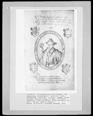 Das Osnabrücker Bischofsbuch — Bischof Johann von Hoya (1553-1574) Osnabrück, Folio 70 recto
