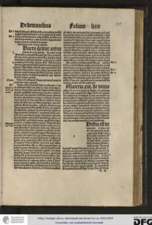 [Q]uestio est de demonibus. Et primo queritur utrum demones habeant corpora naturaliter sibi unita, et videtur quod sic...