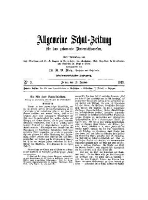 Ein Bild eines Gymnasialdirektors. Beitrag zur Orientierung über die Jahre des Gymnasiums
