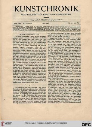 Heft 26 (22. Mai 1908)