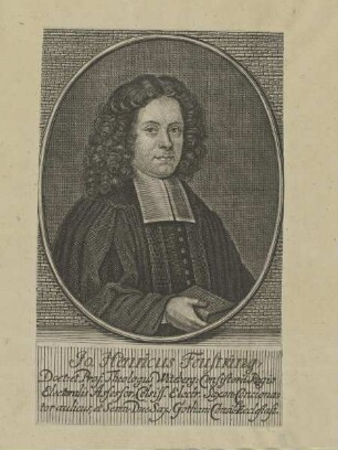 Bildnis des Johann Henricus Feustking