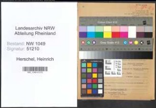 Entnazifizierung Heinrich Herschel , geb. 13.12.1901 (Spediteur)