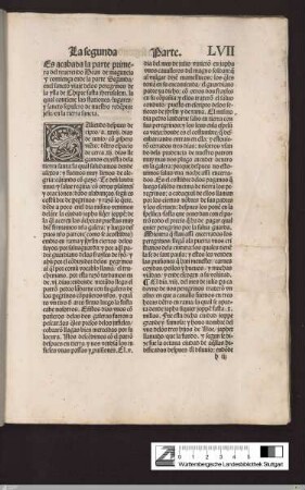 La segunda parte