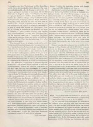 180-181 [Rezension] Ragaz, Leonhard, Judentum und Christentum