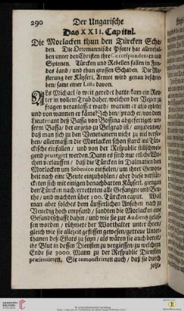 Das XXII. Capitul