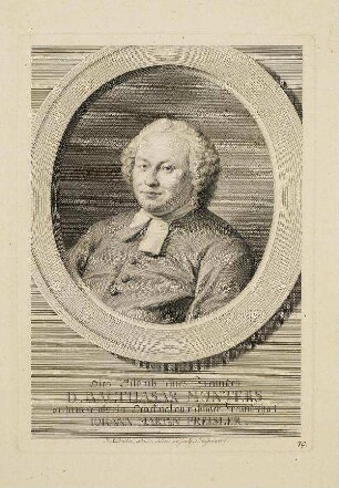 Bildnis von Balthasar Münter (1735-1793)