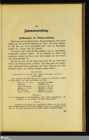 VI. Zusammenfassung