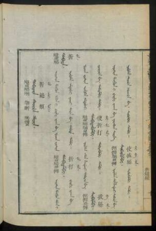 Dabtara tûre hacin = 折鎚類
