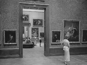 Rembrandtsaal (Saal K im ersten Stock mit Durchblick zum Saal J - Jordenssaal)