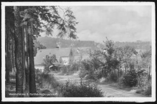 Hartha. Waldschänke bei Hartha - Hintergersdorf