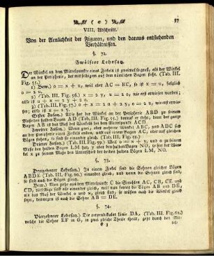 VIII. Abschnitt.