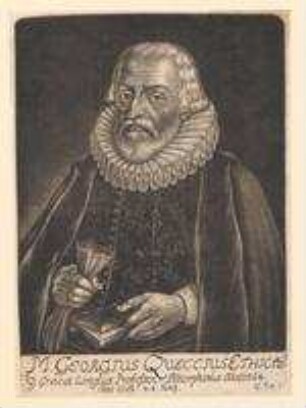 Georg Queccius, Professor für Ethik und Griechisch in Altdorf; gest. 24. Juni 1628