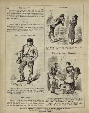 "Bequeme Socialpolitik" "Individuell" "Ein aufmerksamer Ehegatte"