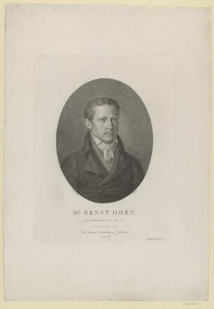 Bildnis des Ernst Horn