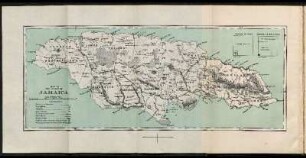 Map of the Island of Jamaica