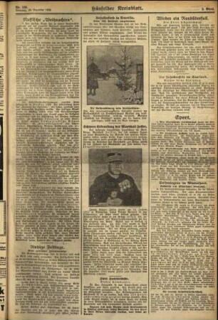Zweite Ausgabe vom Dienstag, den 30. Dezember 1930.