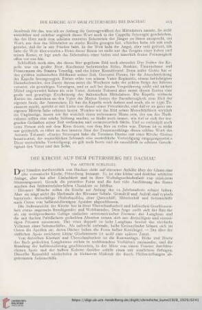 25: Die Kirche auf dem Petersberg bei Dachau