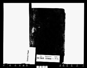 Gerichtshandelsbuch von Göttwitz und Wetteritz