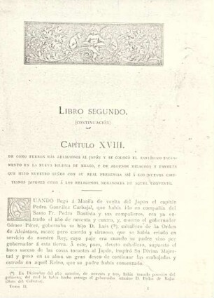 Libro segundo. (Continuación)