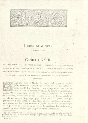 Libro segundo. (Continuación)