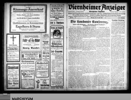 Viernheimer Anzeiger : Viernheimer Zeitung : Viernheimer Tageblatt : Viernheimer Nachrichten : Viernheimer Bürger-Ztg. : Viernh. Volksblatt