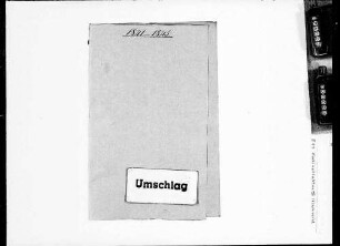 Stellen und Personal (1841-1845)